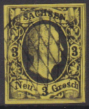 Sachsen Mi.-Nr. 6 oo