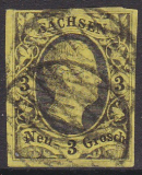 Sachsen Mi.-Nr. 6 oo