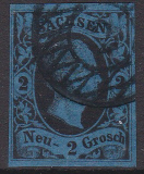Sachsen Mi.-Nr. 7 oo