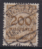 Deutsches Reich Mi.-Nr. 323 A W oo gepr. INFLA