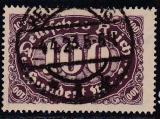 Deutsches Reich Mi.-Nr. 219 II oo gepr. INFLA