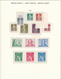 Luxussammlung Berlin 1948 - 1990 postfrisch