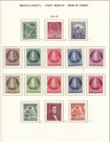 Luxussammlung Berlin 1948 - 1990 postfrisch