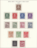 Luxussammlung Berlin 1948 - 1990 postfrisch