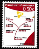 frz. Andorra Mi.-Nr. 622 **