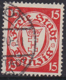Danzig Mi.-Nr. 293 oo Zf