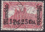 Dt. Kol. Marocco Mi.-Nr. 55 I A oo
