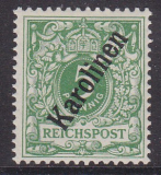 Dt. Kol. Karolinen Mi.-Nr. 2 II *