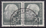 Bund Mi.-Nr. 259 w oo Paar