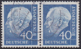 Bund Mi.-Nr. 260 w oo Paar