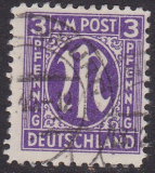 Bizone Mi.-Nr. 17 b Bz oo gepr. BPP