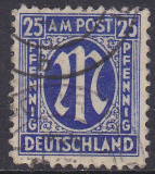 Bizone Mi.-Nr. 28 Cz oo gepr. BPP Zahnfehler