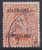 Belgische Militärpost im Rheinland Mi.-Nr. 1 oo