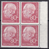 Bund Mi.-Nr. 192 ** Viererblock