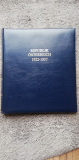 Collecta Vordruck Österreich 1922 - 1937 mit Taschen im blauen Schraubdeckelbinder