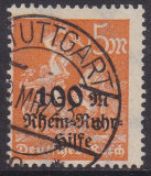 Deutsches Reich Mi.-Nr. 258 oo gepr. INFLA