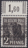 Bizone Mi.-Nr. 36 I W OR **