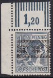 Bizone Mi.-Nr. 40 I W OR **