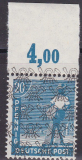 Bizone Mi.-Nr. 43 II P OR ndgz **