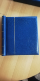 Leuchtturm Klemmbinder blau + Schutzkassette