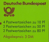 Bund Mi.-Nr. MH 25 a mz **