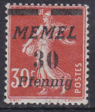 Memel Mi.-Nr. 59 **