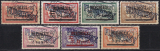 Memel Mi.-Nr. 40/46 oo