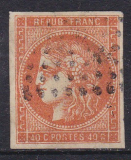 Alt - Frankreich Mi.-Nr. 43 d oo