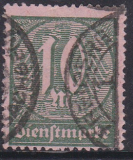 Deutsches Reich Dienst Mi.-Nr. 68 b oo gepr. INFLA