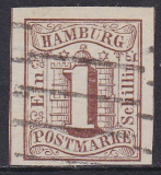 Hamburg Mi.-Nr. 2 oo gepr. BPP