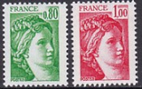 Frankreich Mi.-Nr. 2057/58 A yv **