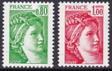 Frankreich Mi.-Nr. 2057/58 A xw ** gepr. Calves