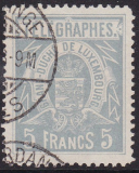 Luxemburg Telegraphenmarken Mi.-Nr. 5 D oo