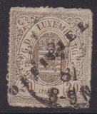 Luxemburg Dienst Mi.-Nr. 5 II oo
