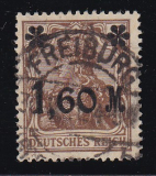 Deutsches Reich Mi.-Nr. 154 I b oo Fotoattest