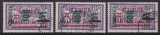 Memel Mi.-Nr. 164/66 oo gepr. BPP