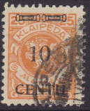 Memel Mi.-Nr. 169 B I oo gepr. BPP