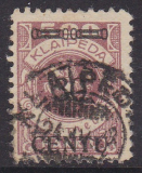 Memel Mi.-Nr. 172 A II oo