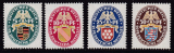 Deutsches Reich Mi.-Nr. 398/401 ** gepr. BPP