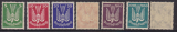 Deutsches Reich Mi.-Nr. 344/50 ** gepr. BPP