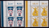 Berlin Mi.-Nr. 831/32 ** Eckrandviererblock links oben