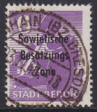 SBZ Mi.-Nr. 201 A ux oo gepr. BPP