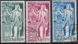 Baden Mi.-Nr. 50/52 oo gepr. BPP