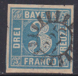 Bayern Mi.-Nr. 2 II oo