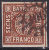 Bayern Mi.-Nr. 4 II oo