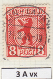 SBZ Mi.-Nr. 3 A vx oo gepr. BPP