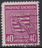 SBZ Mi.-Nr. 84 Y c oo gepr. BPP Zahnfehler