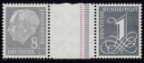 Bund ZD Mi.-Nr. WZ 15 a III Y I **