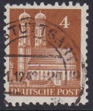 Bizone Mi.-Nr. 74 WF oo