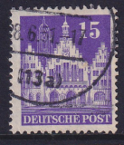 Bizone Mi.-Nr. 82 cW A oo